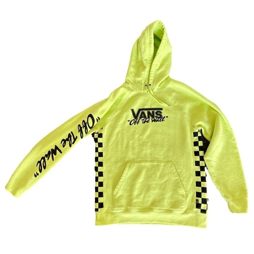 Vans men’s BMX Off the Wall Lime Green Hoodie size M